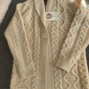 Irish knit sweater